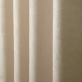 thumbnail image 2 of Quality Home Chenille Curtains - Beige - 52" x 84" (Set of 2 Panels), 2 of 4