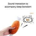 thumbnail image 4 of Plush Chicken Leg Dog Toy Squeaker Soft Adorable Interactive Durable, 4 of 8