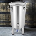 thumbnail image 5 of XIANERS 30L 304 New stainless steel fermentation barrel wine barrel fermenter self-brewed wine sealed barrel wine making equipment (304), 5 of 9