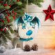 thumbnail image 4 of Colgante de dragón lindo de Navidad decoración colgante realista de bebé dragón para árbol de Navidad, 4 of 5