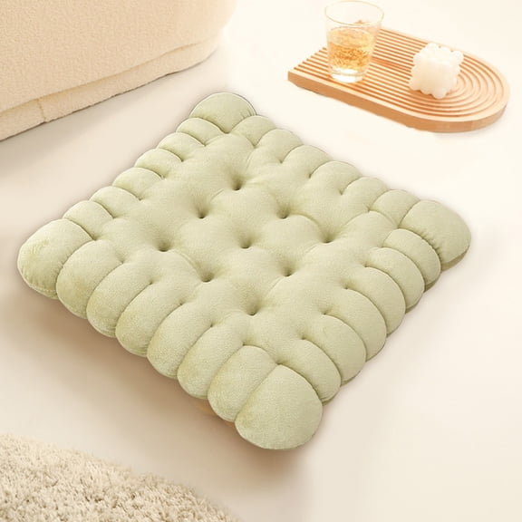 Tgbvmt Soft Floor Cushion 16 Inches Office Tatami Seat Cushion for Living Room, Bedroom, Sofa, and Chair Extra Supportive Seat Pad for Comfortable Sitting in Office, Home or Balcony