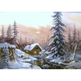 thumbnail image 2 of Vlagyislav, Najgyonov 18x14 White Modern Wood Framed Museum Art Print Titled - Nochy Rozdestva, 2 of 4