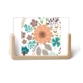 thumbnail image 1 of Sun Orange Flower Paint Photo Wooden Photo Frame Tabletop Display, 1 of 3
