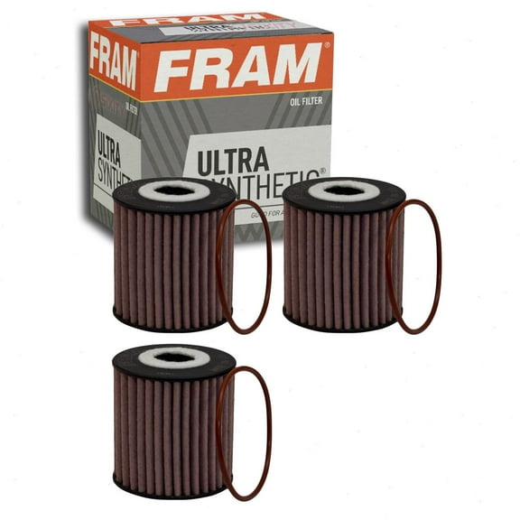 3 pc FRAM XG8712 Ultra Engine Oil Filters for 53002466 FB138 Oil Change Lubricant Filters
