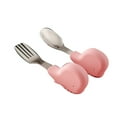 thumbnail image 2 of Joernso 1 Set Kids Spoon Safe Food Grade Stainless Steel Toddler Dinnerware Fork for Baby, 2 of 8