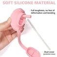 thumbnail image 2 of Reusable Soda Can Sealer with Straw, Silicone Leakproof Can Lid for Summer Backyard BBQ, BPA Free Can Cover for Beach Camping Pool Party Travel (1 PCS), 2 of 7