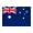 Australia, variant on 1 Pack - National Flag Of Panama - 5x7 Inch Metal Print