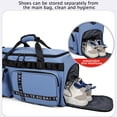thumbnail image 2 of Bolsa De Ejercicios Fitness Bag Oxford Bolsa deportiva de gran capacidad para fútbol al aire libre (Azul cielo), 2 of 9