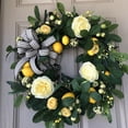 thumbnail image 4 of Fall Wreath, 18 Inch Autumn Wreath for Front Door Outside Ideal for Autumn & Halloween & Thanksgiving Day, 4 of 9