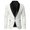White, variant on Vedolay Mens Coat Blazers for Men Casual Open Front Long Sleeve Fashion Lightweight Jacket,White S
