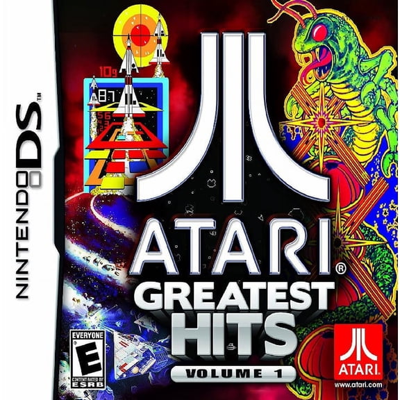 Restored Atari's Greatest Hits Volume 1 (Nintendo DS, 2010) Arcade Game (Refurbished)