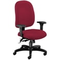 thumbnail image 4 of OFM Ergonomic Multi-Adjustable ComfySeat Task Chair with Arms - 28.75" x 31.5" x 42"-45.5" - 250 lb Weight Capacity - Fabric - Navy Blue - Assembly, 4 of 5