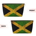 thumbnail image 2 of Jamaican Flag Handbag Purse Tote Organizer Zipper Closure Cosmetic Pouch Bag For Travelling, 2 of 7