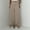 Beige, variant on Women's Casual Pants High Waisted Side Pocket Straight Leg Work Pants Women'S Fashionable High Waist Zipper Casual Pants Suit Pants,Brown Women's Casual Pants L