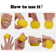 thumbnail image 5 of Pelotas de ejercicio de mano, pelota de silicona para fuerza de mano, terapia de dedos, 5 of 5
