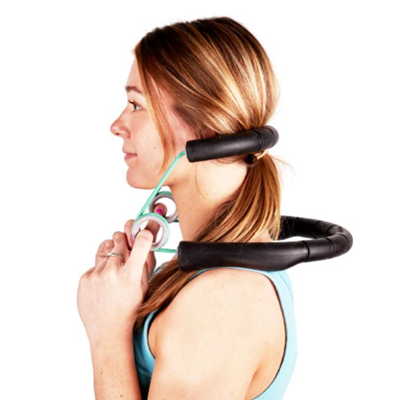 Renforceur de Cou Portable par Ressort de Cou, Soulage la Douleur Cervicale, Restaure la Courbure Cervicale, Améliore la posture; et Inverse le Cou Nerd