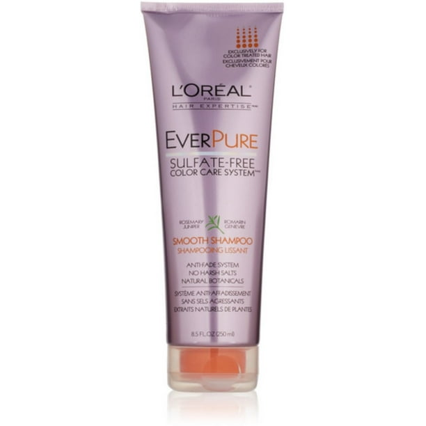 L'Oreal Hair Expertise EverPure Smooth Shampoo 8.50 oz (Pack of 2