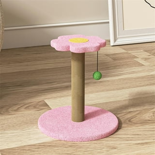 PAWBEE Cat Scratching Post with Sisal Rope & Hanging Ball Toy, 20 ...