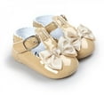 thumbnail image 2 of Xinhuaya Baby Crib Bowknot Dance Baby Girls Shoes Soft Sole Prewalker First Walkers, 2 of 6