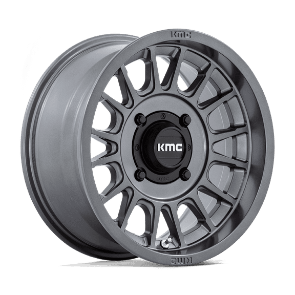 KMC Powersports Cast Aluminum Rim KS138 15X7 4X156 ANTHRACITE 10MM, KS138AX15704410