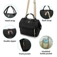 thumbnail image 6 of Diaper Bag, Baby Diaper Bags, Mini Diaper Tote and Portable Crossbody Backpack with Insulated Pocket with Handle Adjustable Shoulder Strap for Mom or Dad, Wear-Resistant(Bear), 6 of 7
