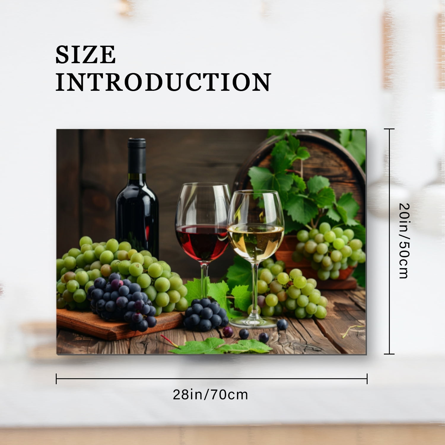 Cover for Stove Top Electric Flat Top, Rustic Wine Glass, Heat Resistant Ceramic Cooktop Cover, Glass Induction Cooktop Protector Mat, Non-slip Foldable Pad for Kitchen RV (28×20 Inch)