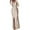 C-b-Gold, variant on 2025 Women's Sling Glitter Long Gown Slim Dress Evening Dress Long Gowns and Evening Dresses Wedding Dresses for Bride with Sleeves Plus Size Wrap Dress for