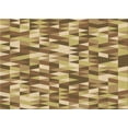 thumbnail image 1 of Ahgly Company Machine Washable Indoor Rectangle Transitional Yellow Orange Area Rugs, 8' x 10', 1 of 7