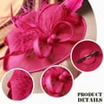 thumbnail image 4 of Fascinators Hats for Women - Vintage Tea Party Attire Outfit Headband Church Veil Derby Hat for Women, 4 of 8