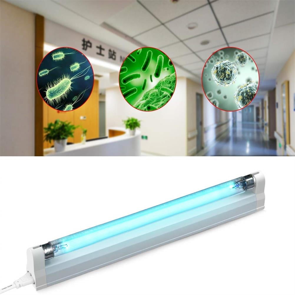 6/8W LED UV Disinfection Lamp UVC Ozone Ultraviolet Sterilizer Germicidal Lights 