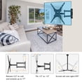 thumbnail image 3 of KONTONTY Lot de 1 Support de Niveau Mural Support TV Mural Roulement de Poids en Fer pour Propriétaires d'Entreprise, 3 of 8