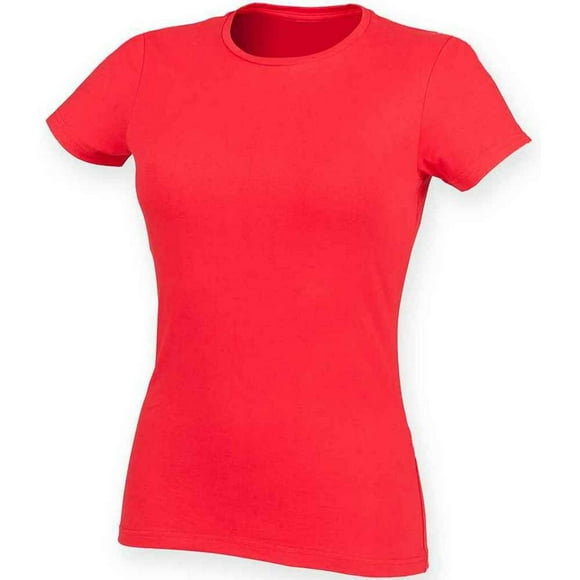 SF Womens Feel Good Heather Stretch T-Shirt