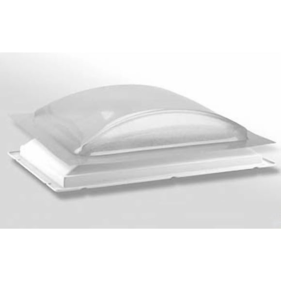 K1422ELP Dôme à Bulles de 1-1/2 Pouce de Hauteur; Se Monte à l'Intérieur et à l'Extérieur du VR; Rectangulaire; pour Ouverture de 22 Pouces de Longueur x 14 Pouces de Largeur; Bride de 25-1/2 de Longueur x 17-1/2 Pouces de Largeur
