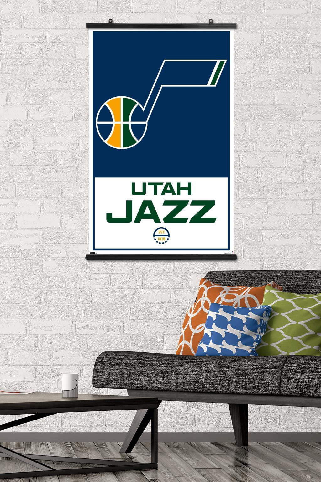 NBA Utah Jazz - Logo 21 Wall Poster, 22.375" x 34"