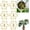 Golden Flower, variant on 2025 New Plant Stem Support Set, Upgraded Reusable Metal Climbing Plant Support Plant Trellis, Climbing Houseplant Support Stakes for Indoor Plants (1, Golden Flower)