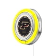 thumbnail image 4 of Holland Bar Stool Co. Purdue 15" Double Neon Wall Clock, 4 of 4