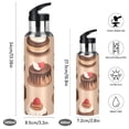 thumbnail image 2 of Yayeee 20oz Insulated Water Bottle Double Wall Stainless Steel with Flip Straw Lid, Creamy Cake, 2 of 7