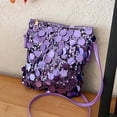 thumbnail image 2 of EYNMVR Shinny Silver Black Sequin Bag Bucket Purse Handbag Shoulder Bags Crossbody Bag Party Prom Crossbody Bag for Women, 2 of 7