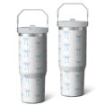 thumbnail image 2 of 1pc Elk 30oz Tumbler with Straw & Handle - Insulated Stainless Steel Cup | Holiday Gift for Man Women (Christmas, Valentine's, Birthday), 2 of 7