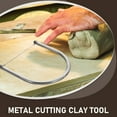 thumbnail image 4 of FENGGUIQU Stainless Steel Clay Cutting Tools Clay Trimming Wire Cutter Pottery Sculpting Tools, 4 of 7