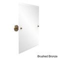 thumbnail image 3 of Allied Brass PR-92-SCH 21-Inchx26-Inch Rectangular Tilt Mirror, Satin Chrome, 3 of 5