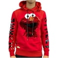 thumbnail image 3 of Sesame Street Elmo Sequin Hoodie for Boys and Men Officially Licensed Streetwear X-Large Red, 3 of 4