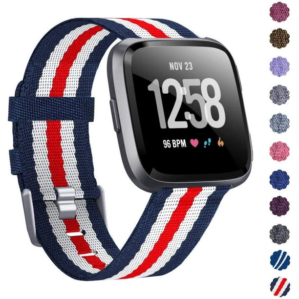 fitbit versa ruby red band