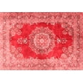 thumbnail image 1 of Ahgly Company Indoor Rectangle Medallion Red Traditional Area Rugs, 4' x 6', 1 of 4