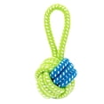 thumbnail image 1 of Pet Chew Toy Colorful Chews Cotton Rope Knot Knot Ball Pet Cotton Ball Grinding Teeth Pet Toy Animal Interactive Gift,Pattern 1, 1 of 7