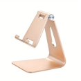 thumbnail image 1 of Adjustable Cell Phone Stand, C2 Aluminum Desktop Phone Dock Holder Compatible With IPhone 13 Pro 1112 Plus, Samsung Galaxy And More, 1 of 5