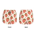 thumbnail image 5 of Haiem Hand Drawn Strawberry Women's 2 in 1 Running Shorts - Lightweight Athletic Workout Gym Yoga Breathable Sports Shorts Liner with Phone Pockets-, 5 of 9
