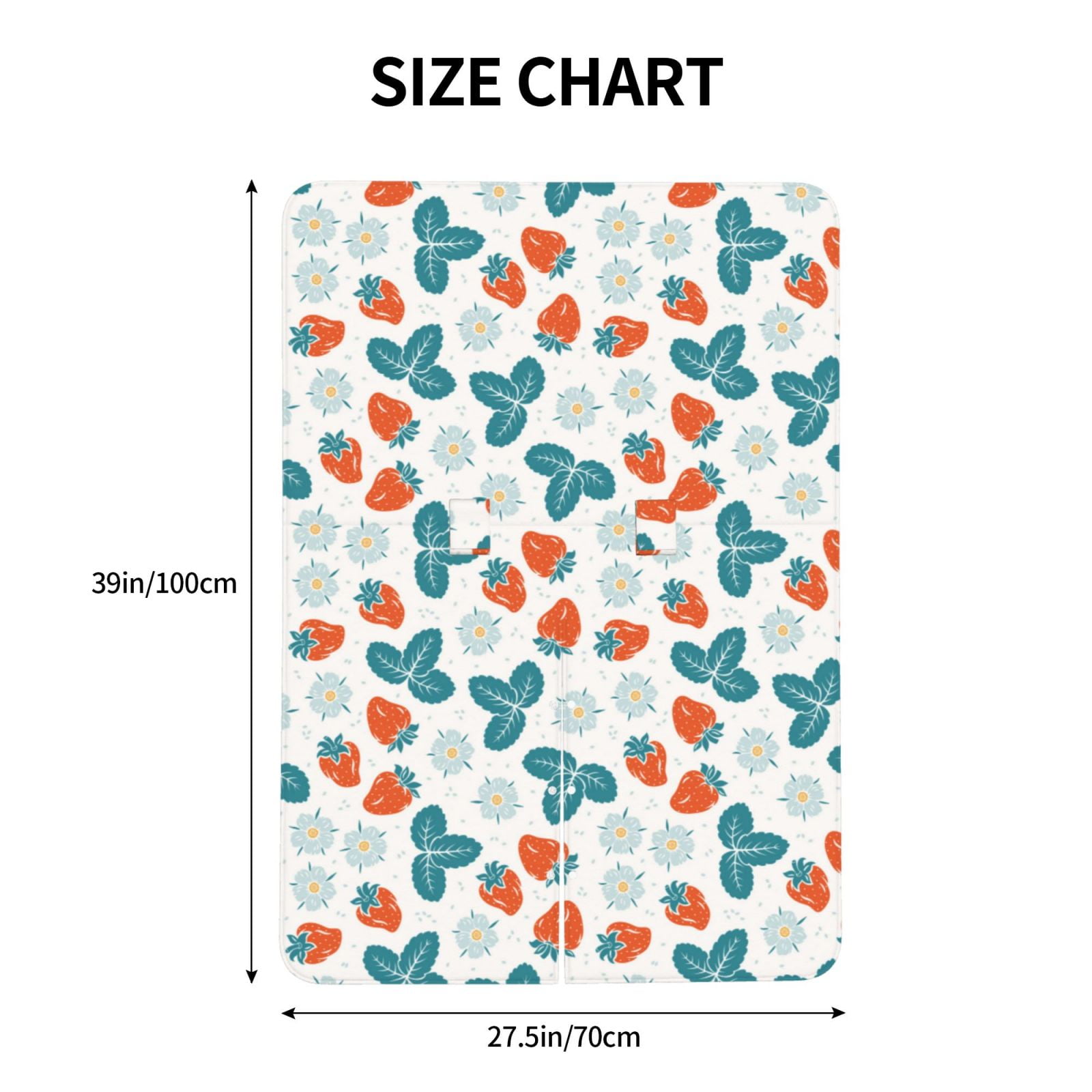 Naloa Floral Strawberr Baby Car Seat Cover, Breathable Baby Carrier Cover, Multiuse Baby Carrier Cover & Nursing Breastfeeding Cover