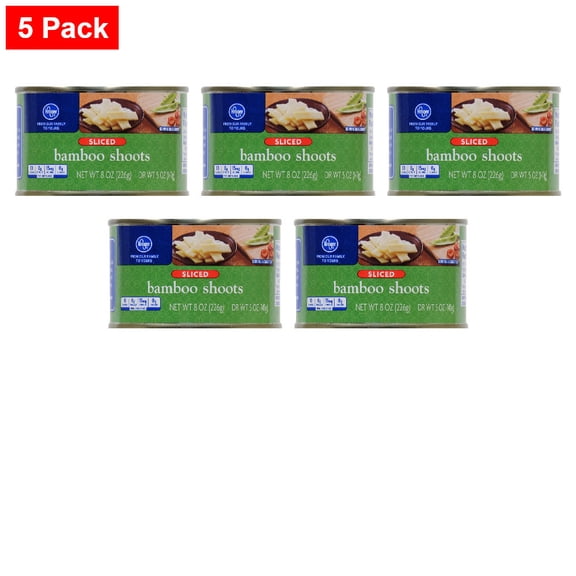 Kroger Sliced Bamboo Shoots 8 oz - 5 Pack