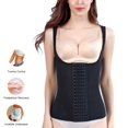 thumbnail image 6 of Women's Underbust Waist Training Steel Boned Shapewear Corset, Waist Cincher Tummy Control Shapewear Compression Vest Invisible Body Shaper, S-3XL, 6 of 14